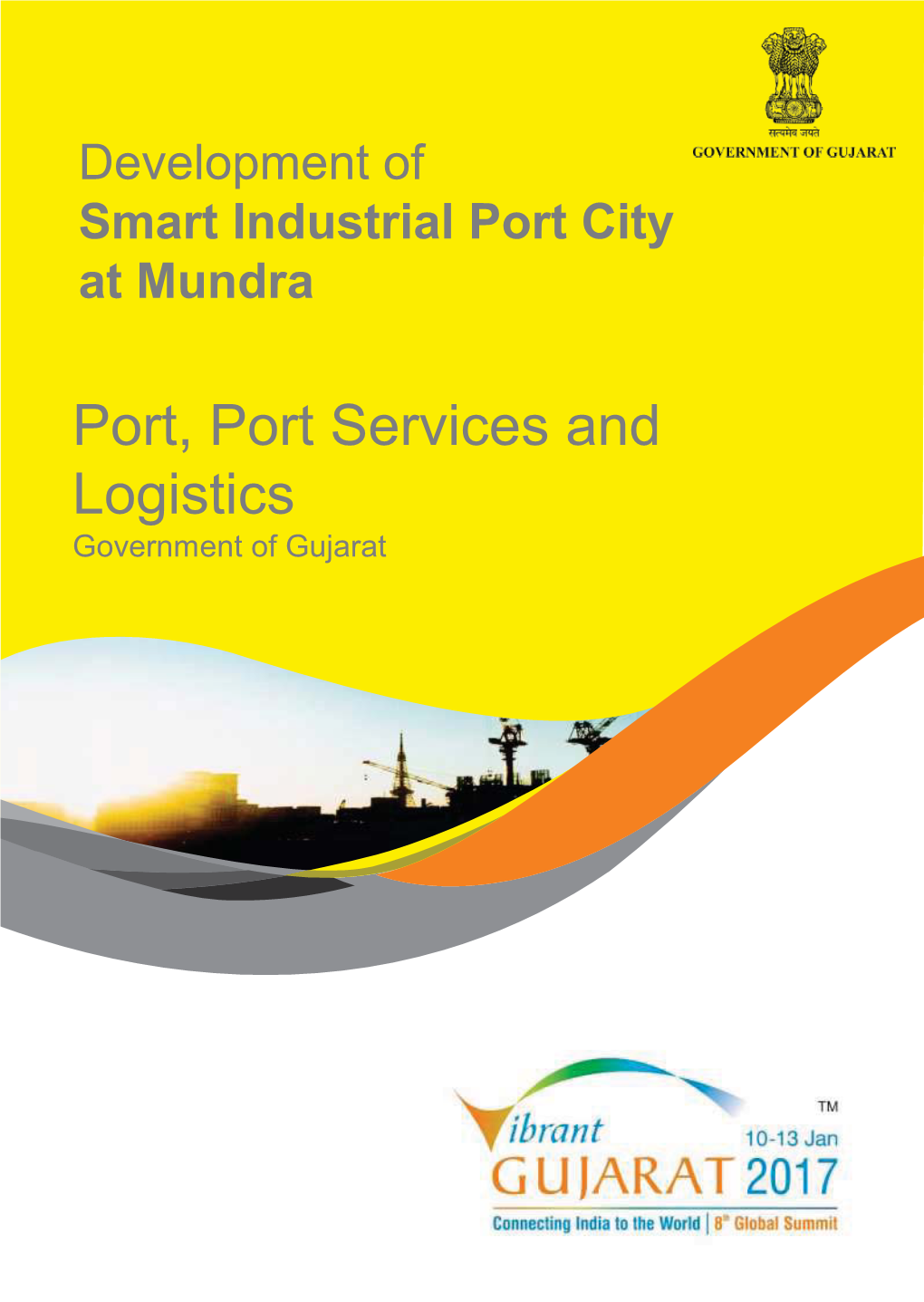 Smart Industrial Port City at Mundra