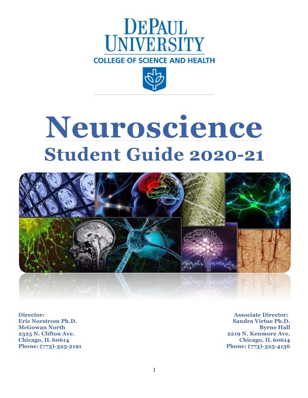 Neuroscience Student Guide Fall 2020-2021 Final