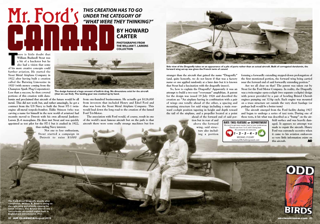 Mr. Ford's Canard