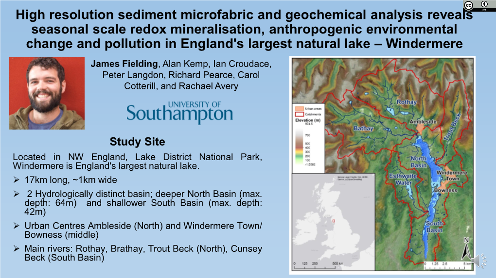 High Resolution Sediment Microfabric and Geochemical Analysis Reveals