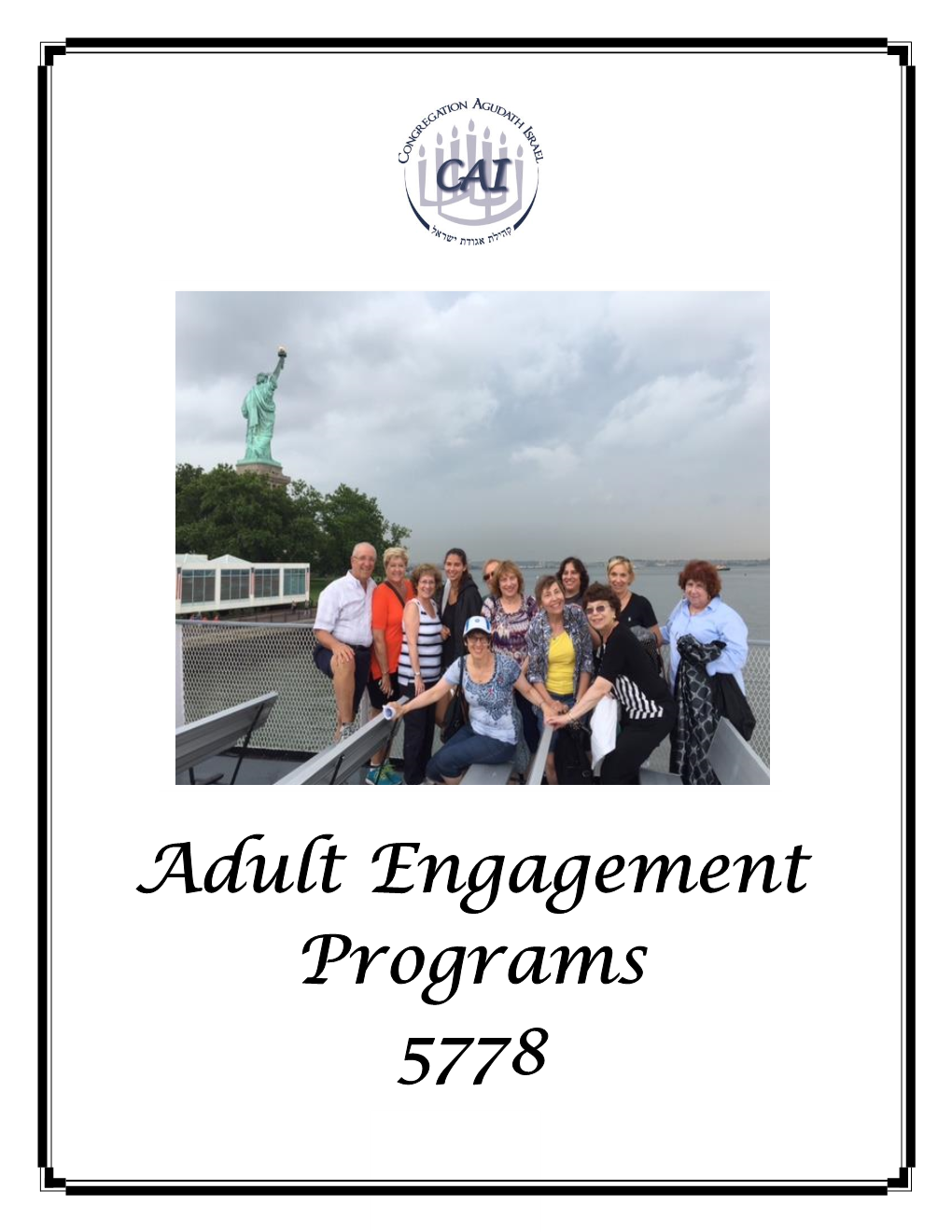 Adult Engagement Programs 5778