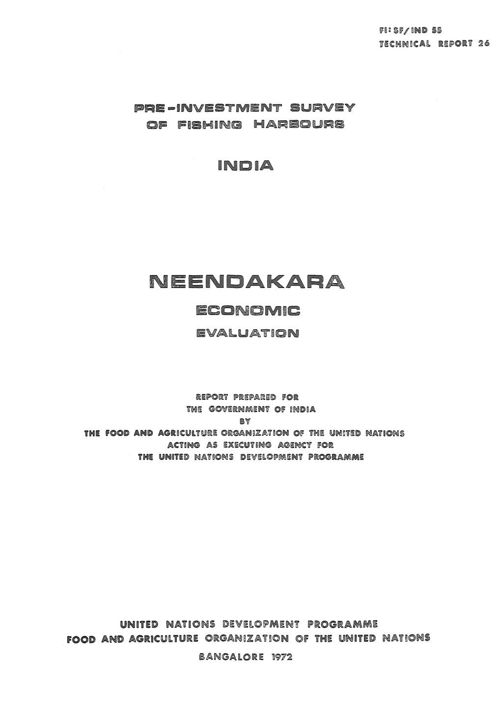 Neendakara Economic Evaluation