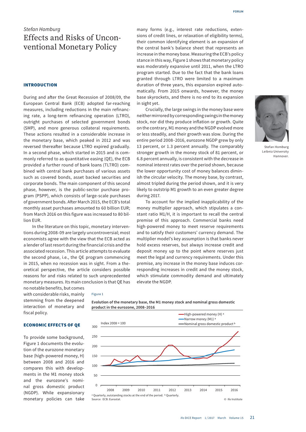 Effects and Risks of Unconventional Monetary Policy