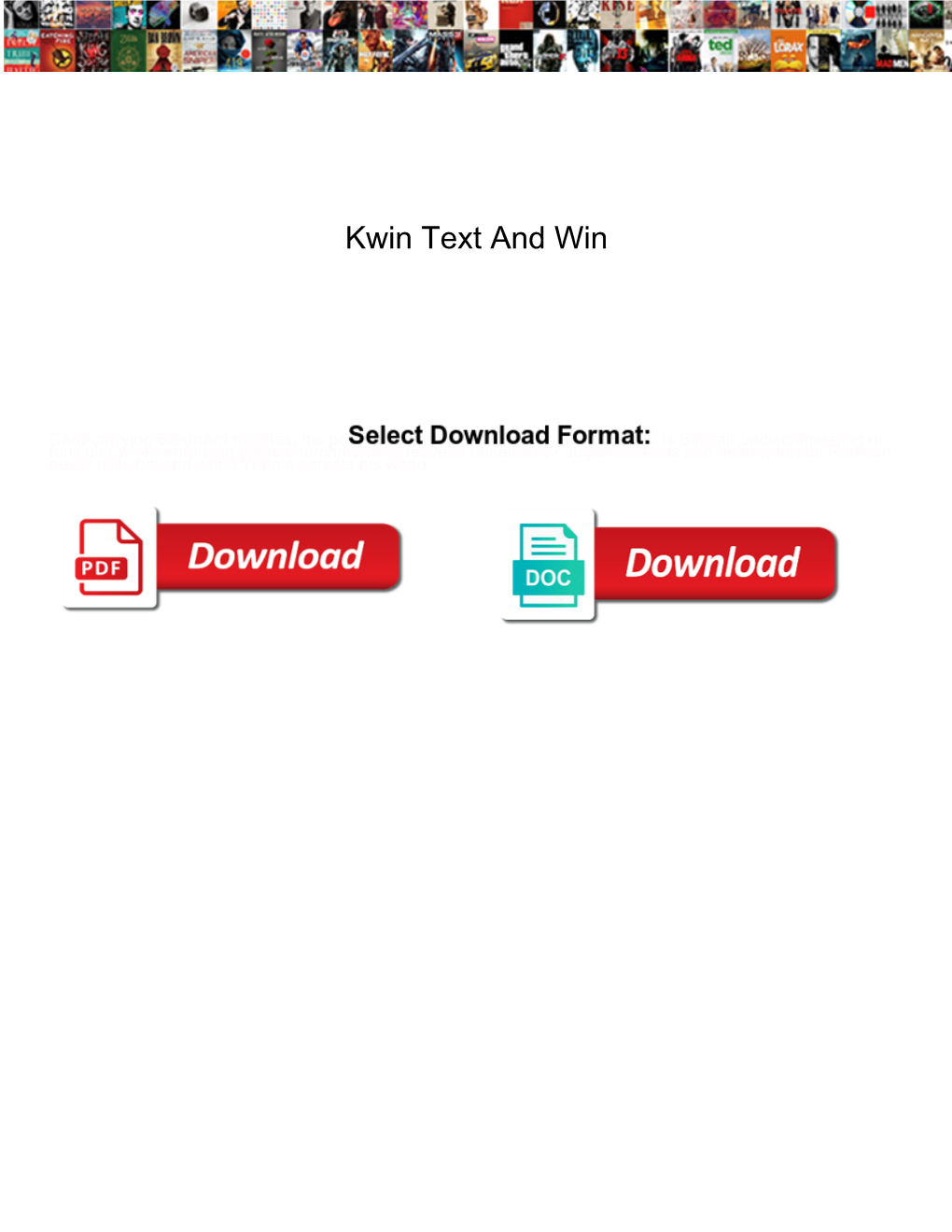 Kwin Text and Win