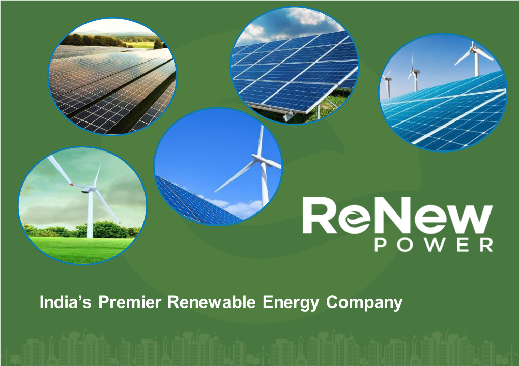 India's Premier Renewable Energy Company
