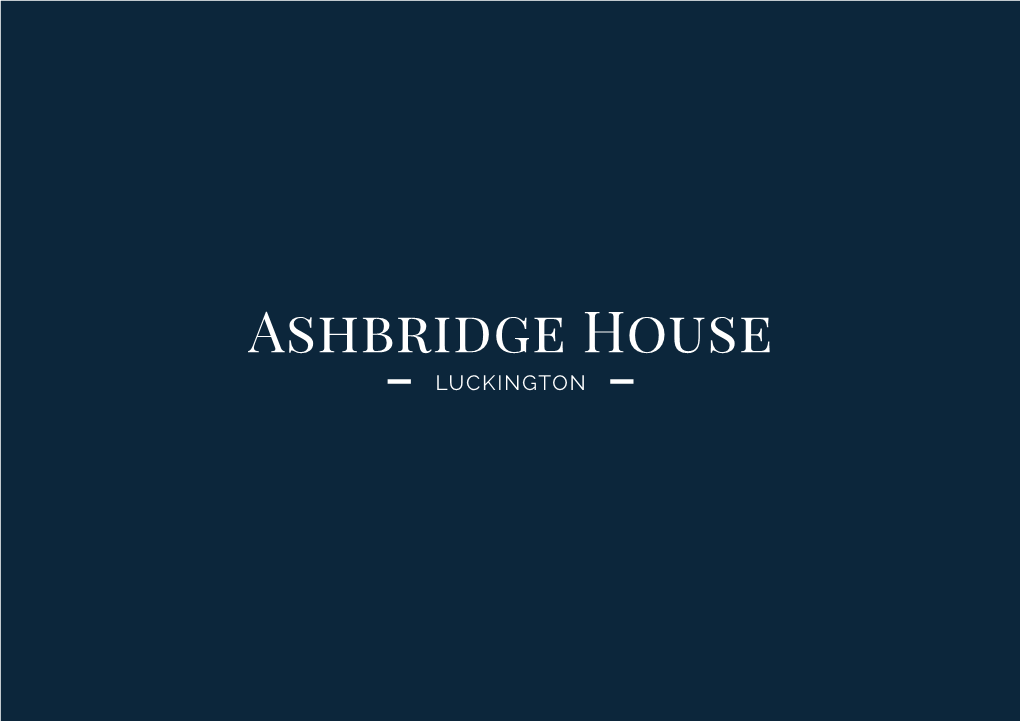 Ashbridge House LUCKINGTON