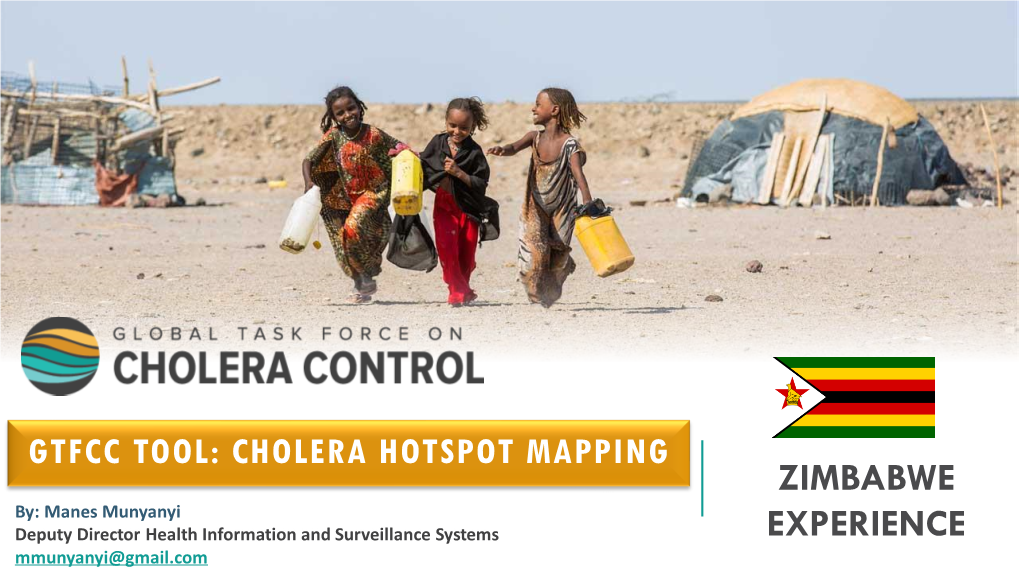 GTFCC Tool: CHOLERA HOTSPOT MAPPING