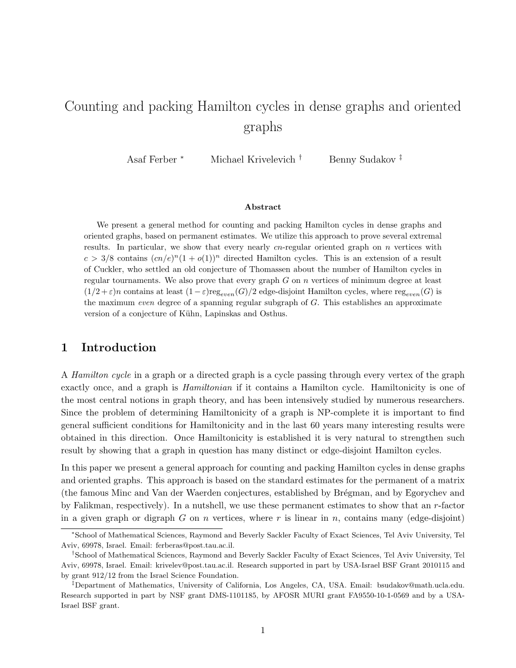 Counting and Packing Hamilton Cycles in Dense Graphs and Oriented Graphs