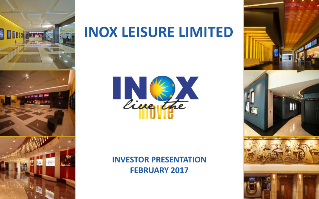 Inox Leisure Limited