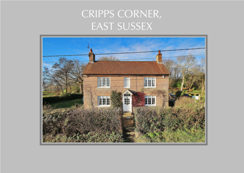 Cripps Corner, East Sussex