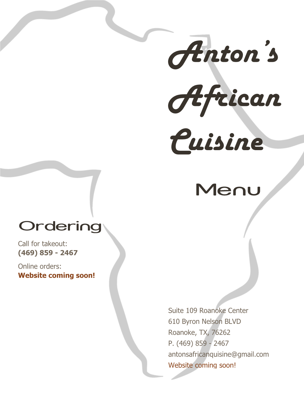 Anton's African Cuisine