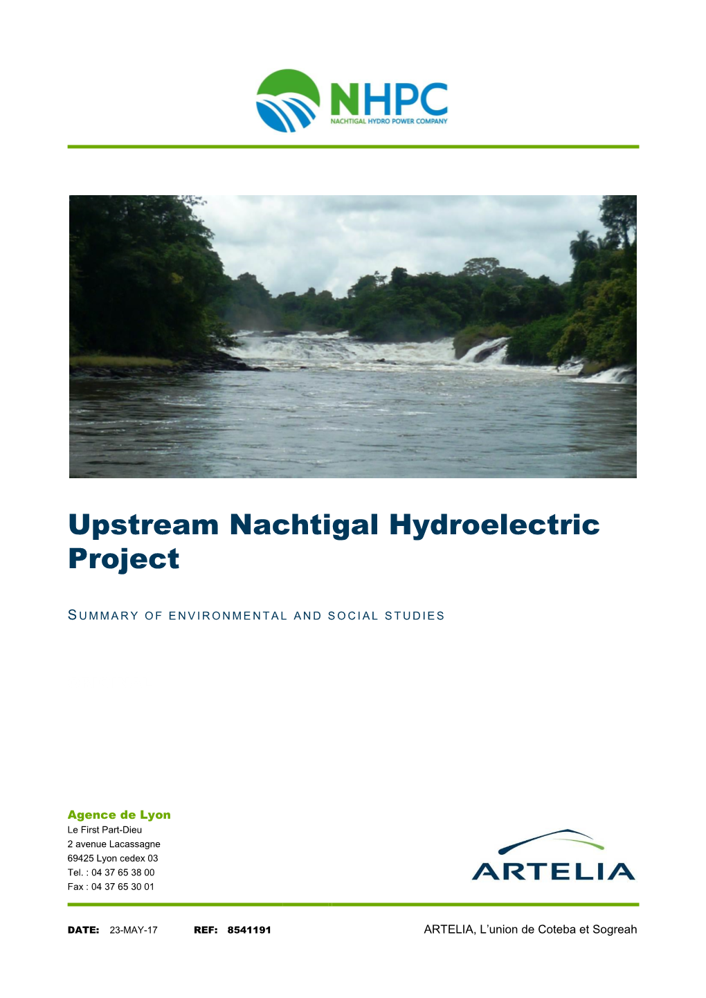 Upstream Nachtigal Hydroelectric Project