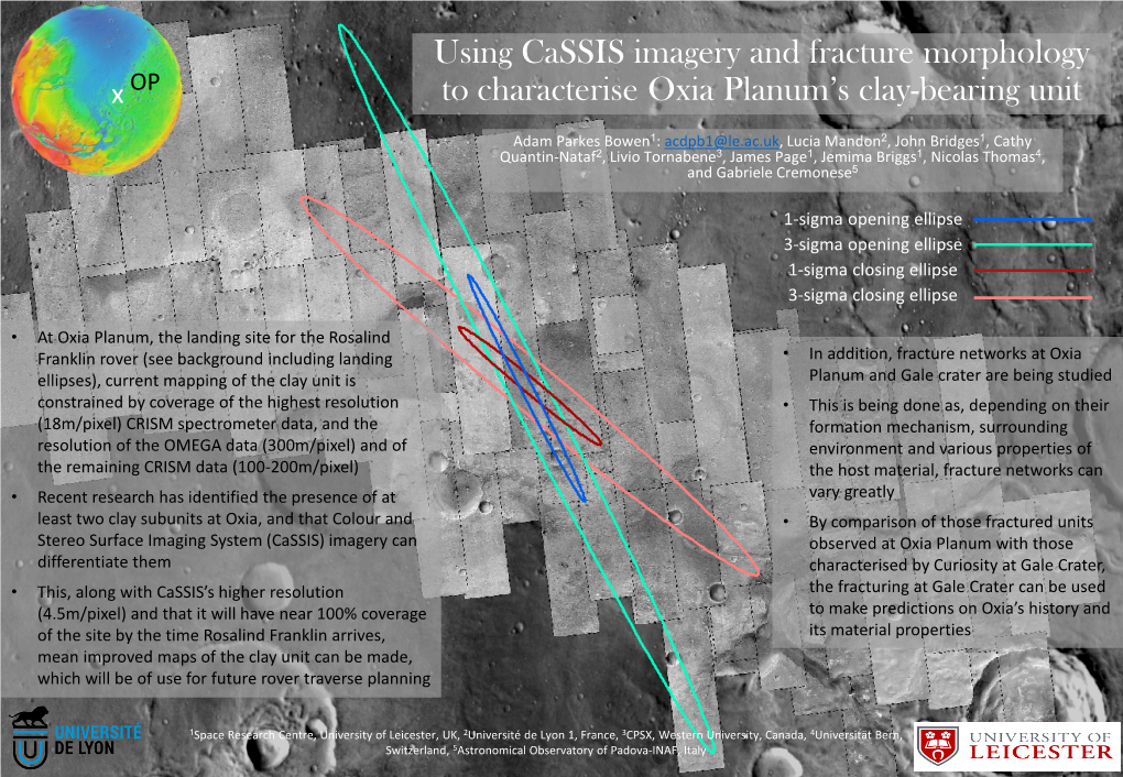 Using Band Ratioed Cassis Imagery and Analysis of Fracture Morphology