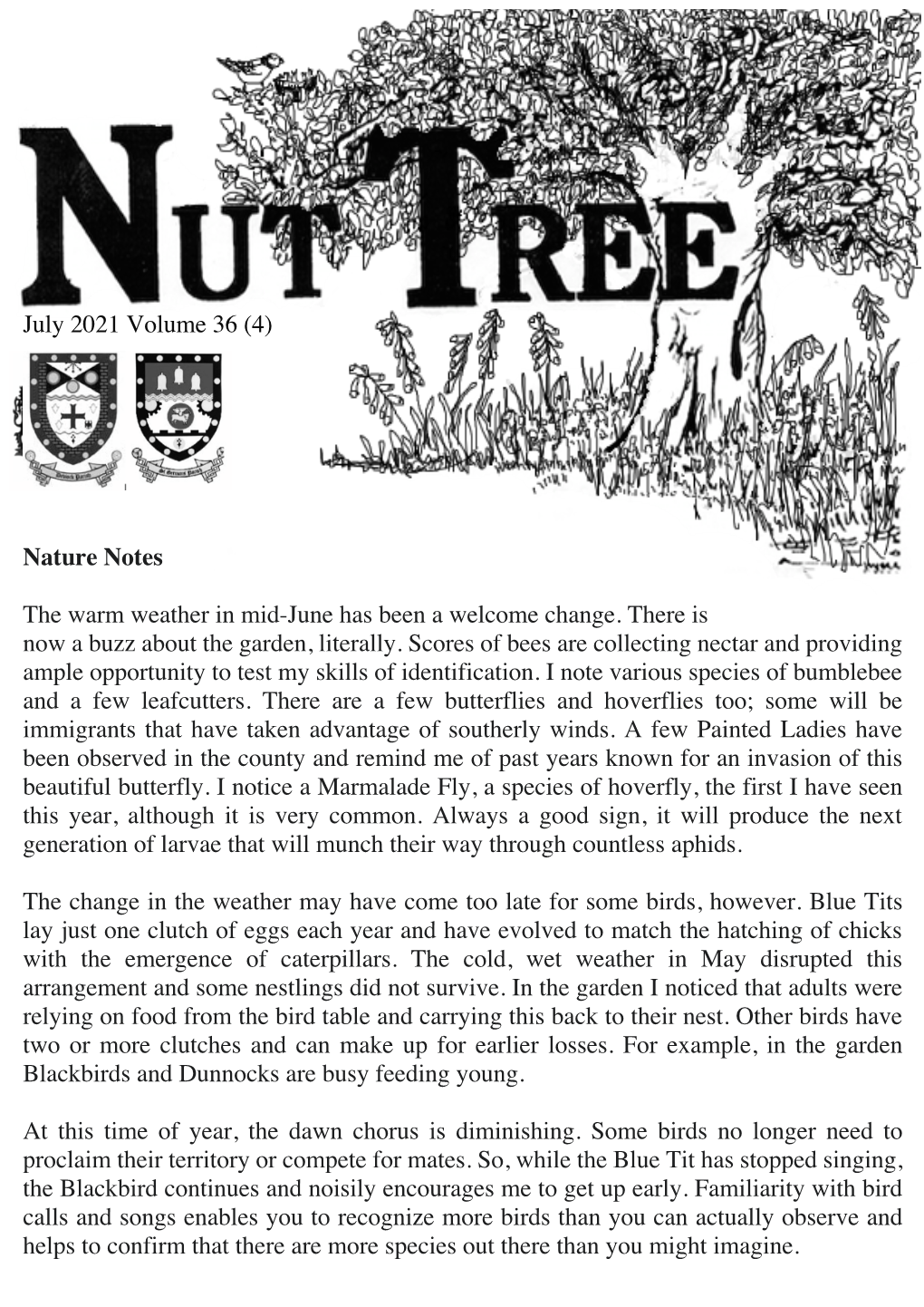 Nut Tree July 2021 (Pdf)