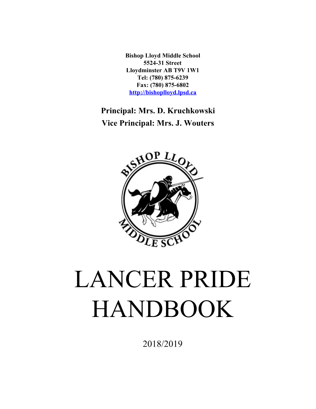 Lancer Pride Handbook