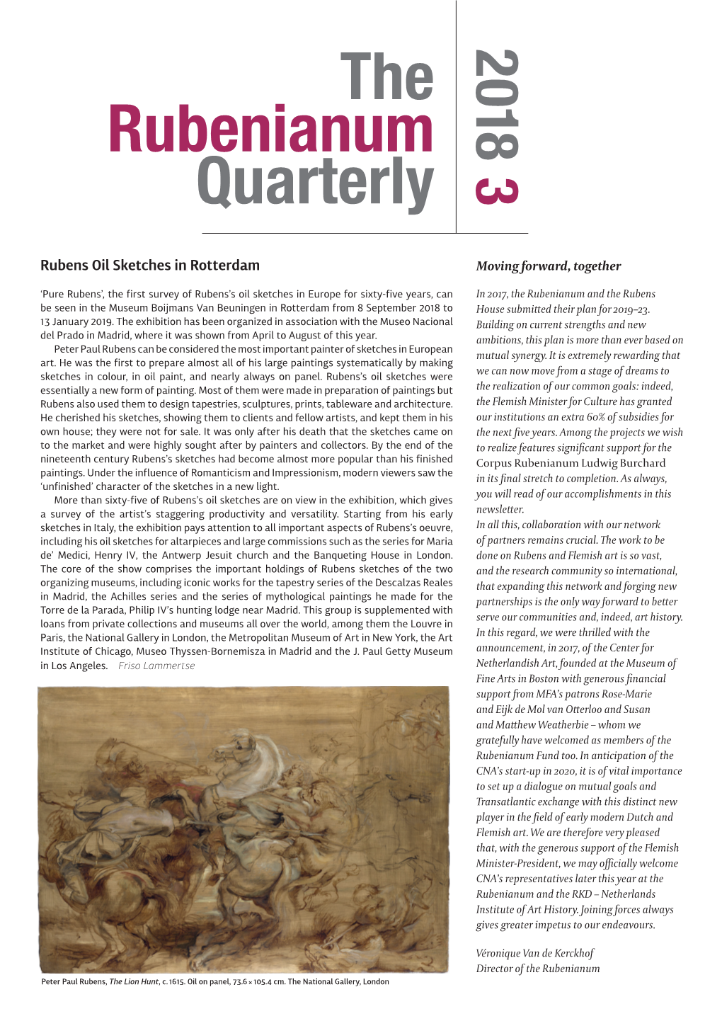 The Rubenianum Quarterly