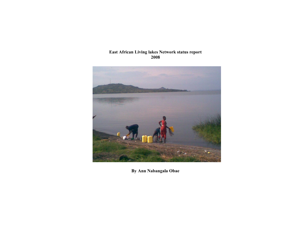 East African Living Lakes Network Status Report 2008 by Ann