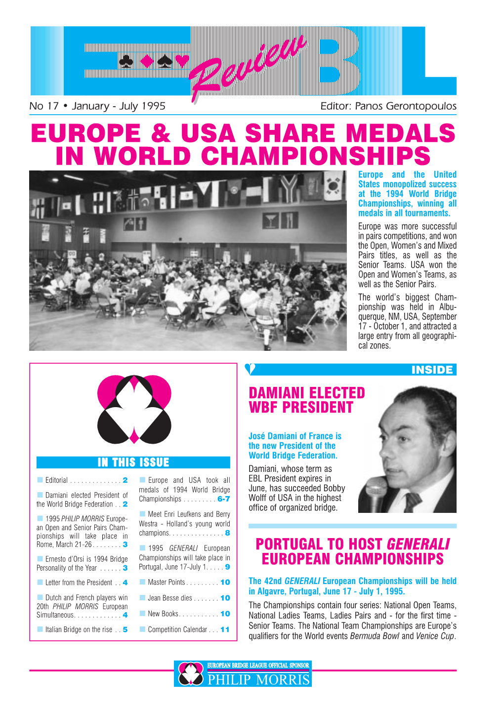 Europe & Usa Share Medals in World Championships