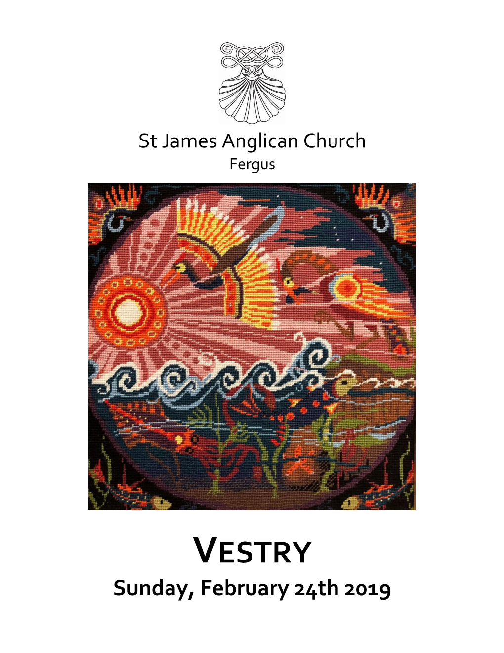 Vestry Book 2018/19