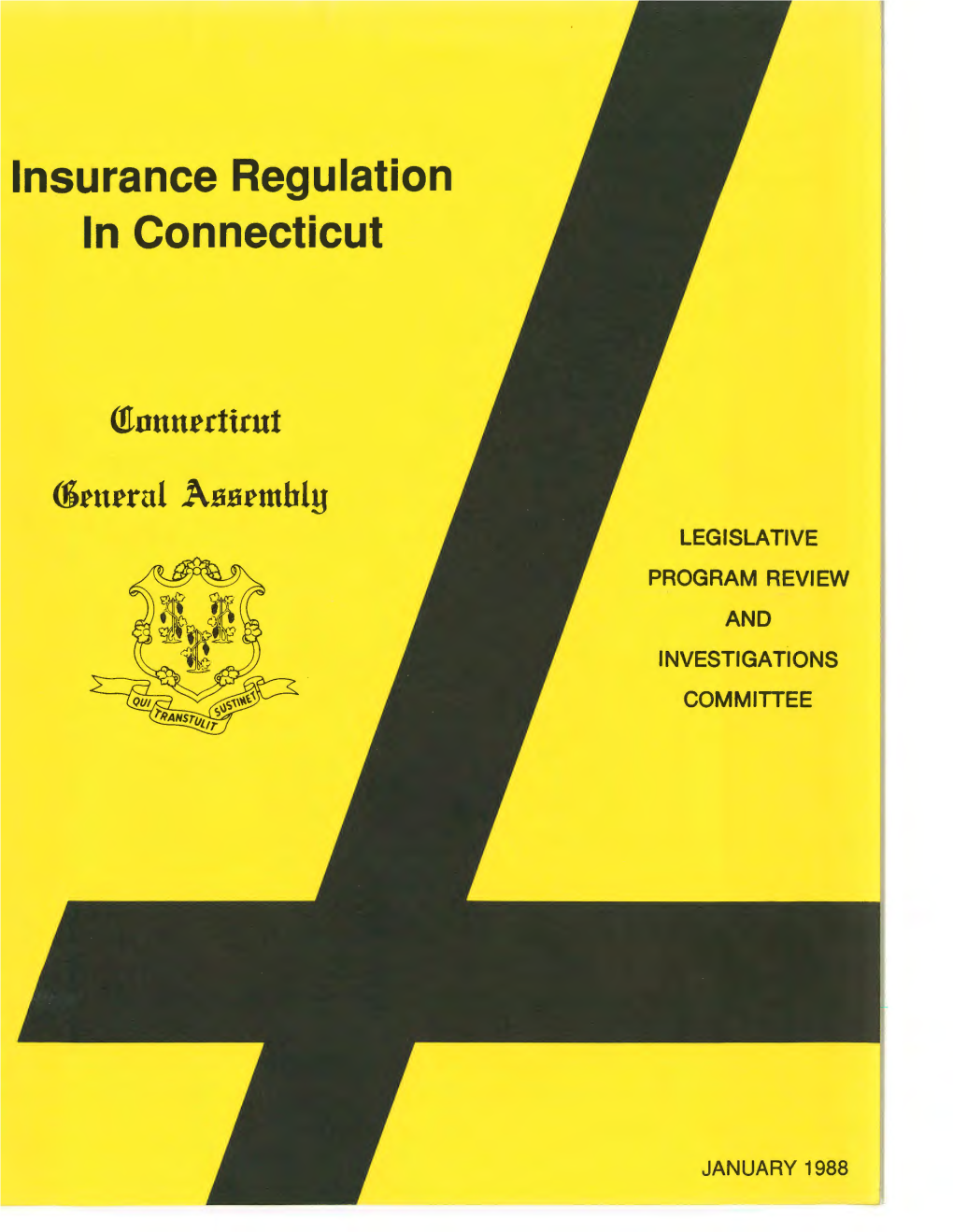 Insurance Regulation in Connecticut