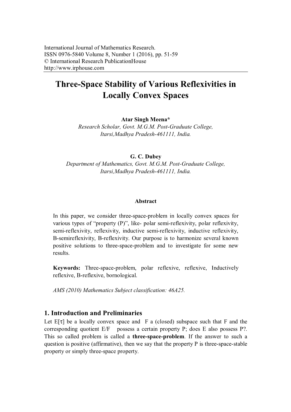 Three-Space Stability of Various Reflexivities in Locally Convex Spaces