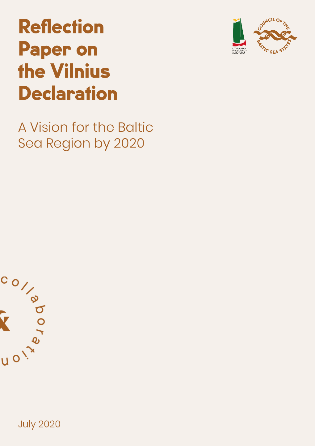 Reflection Paper on the Vilnius Declaration