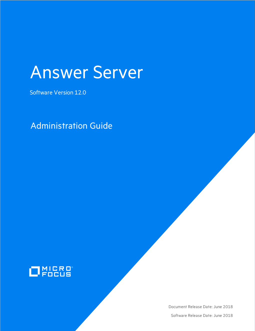IDOL Answer Server 12.0 Administration Guide