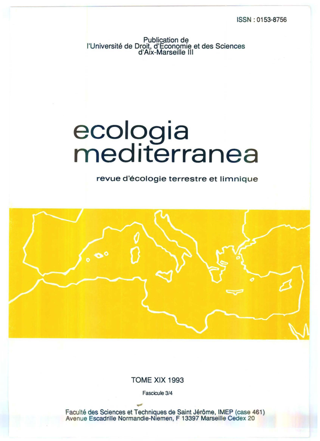 Ecologia Rnediterranea