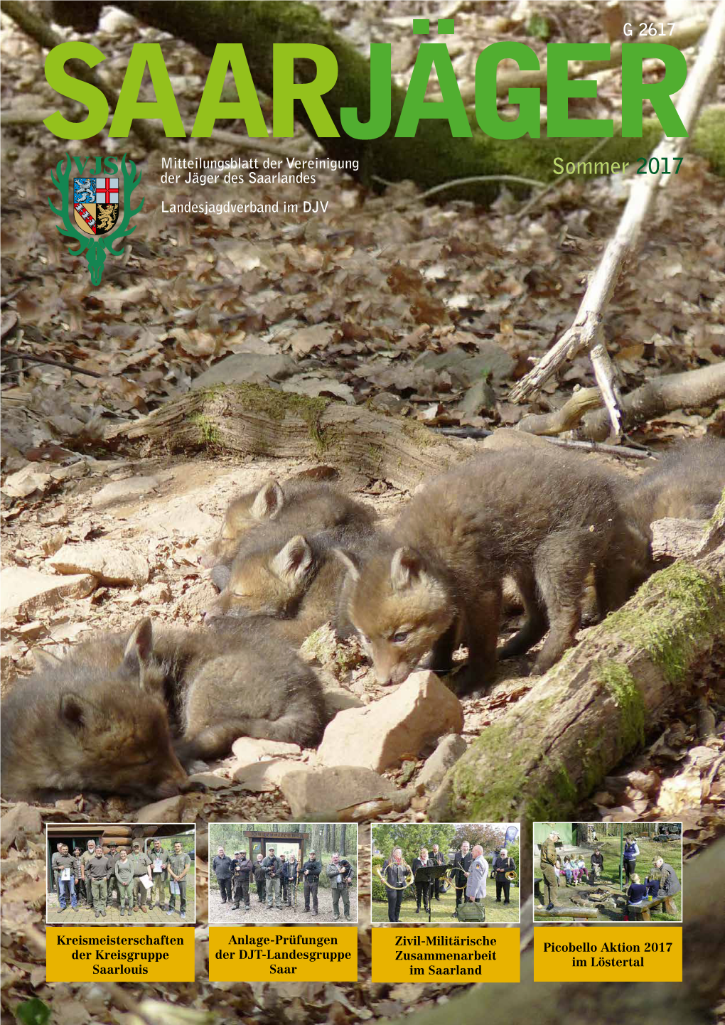 Sommer 2017 Der Jäger Des Saarlandes Landesjagdverband Im DJV