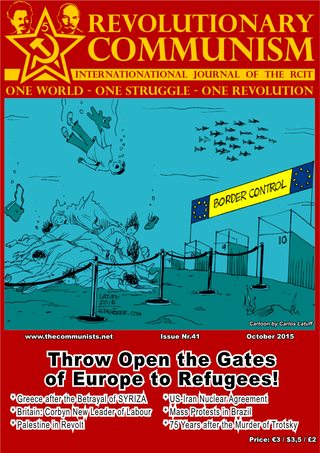 Throw Open the Gates of Europe to Refugees!