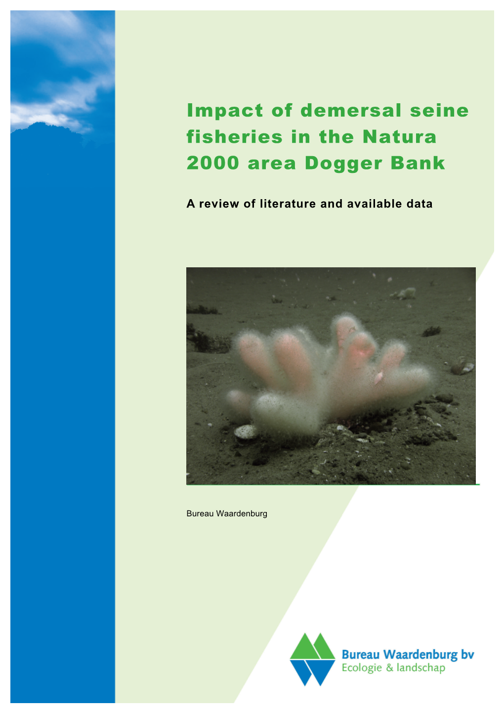 Impact of Demersal Seine Fisheries in the Natura 2000 Area Dogger Bank