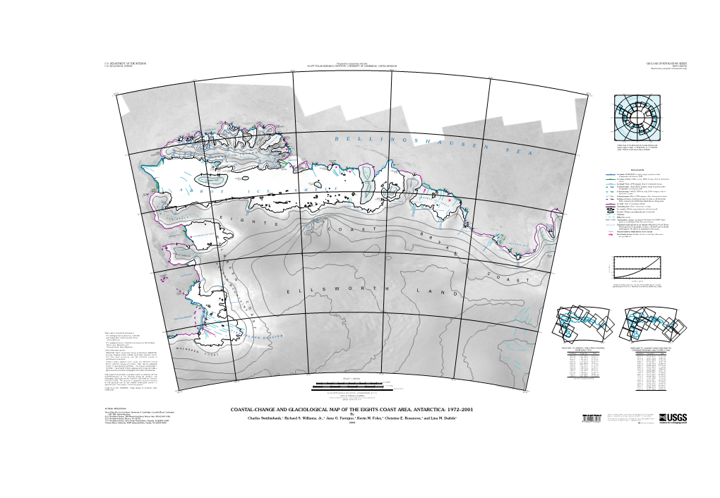 A Coastal-Change and Glaciological Map of The