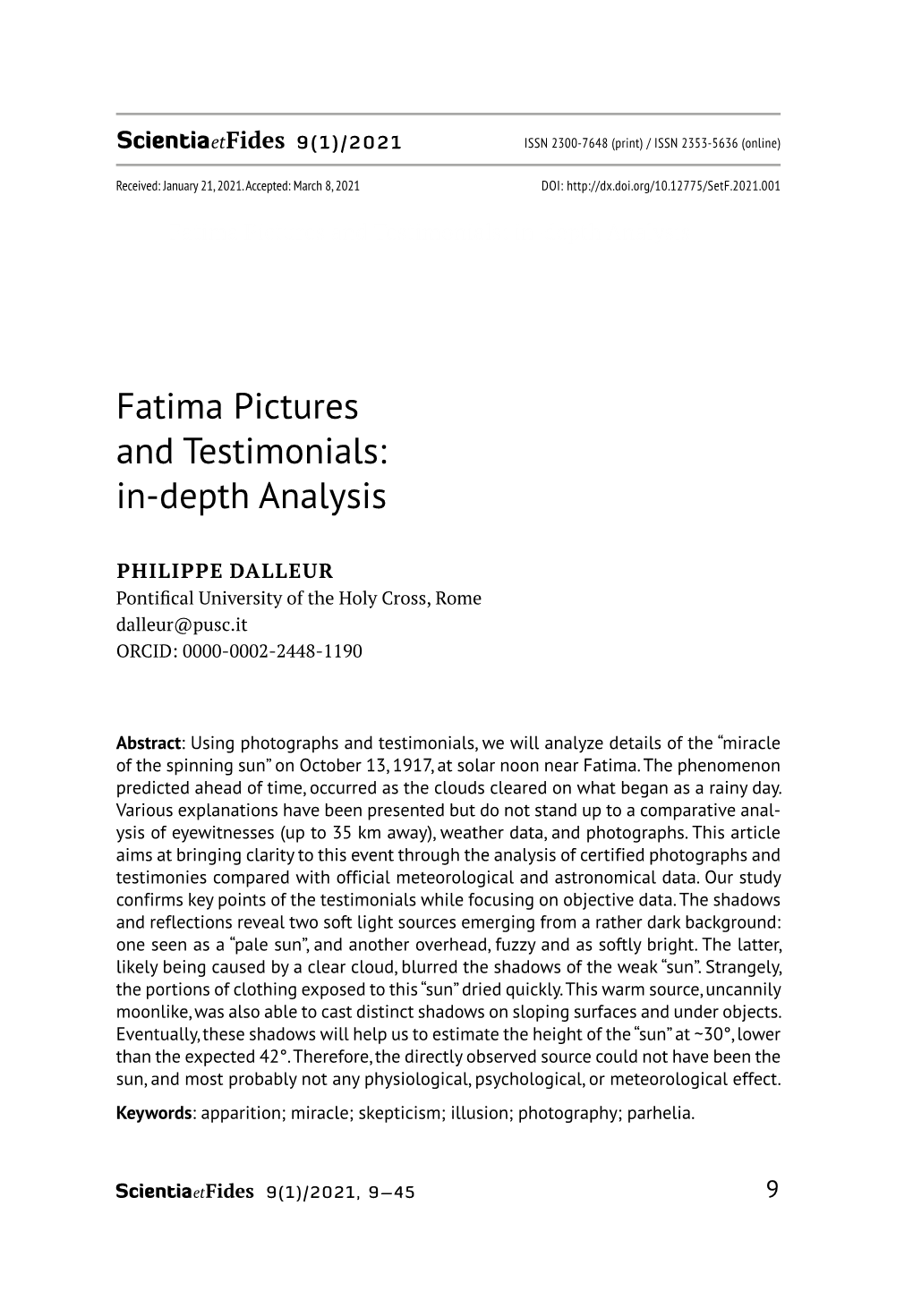 Fatima Pictures and Testimonials: In-Depth Analysis