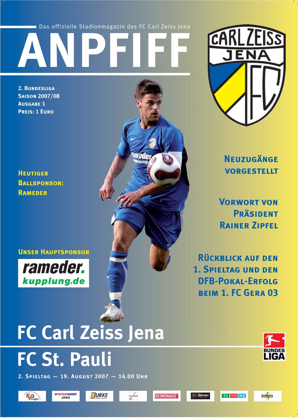 FC Carl Zeiss Jena FC St. Pauli 2