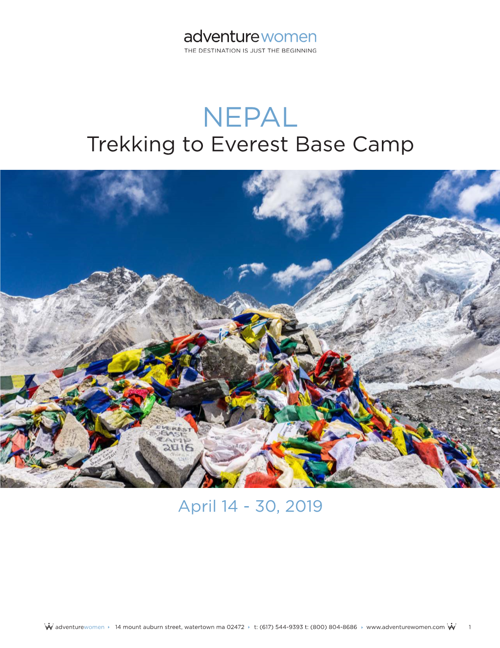 Trekking to Everest Base Camp