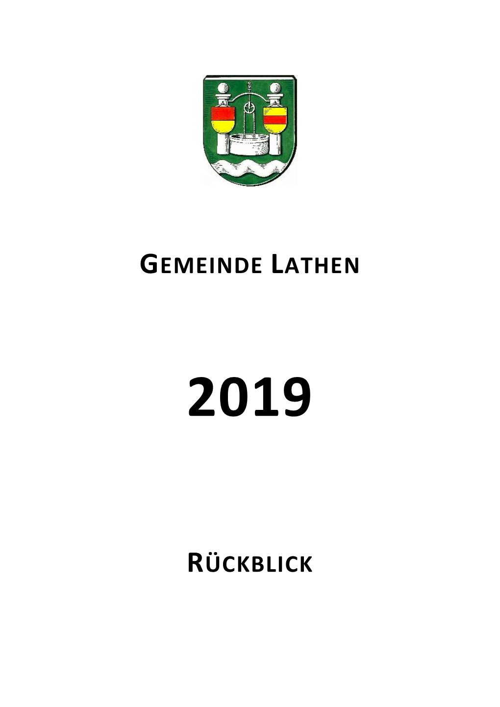 Gemeinde Lathen Rückblick