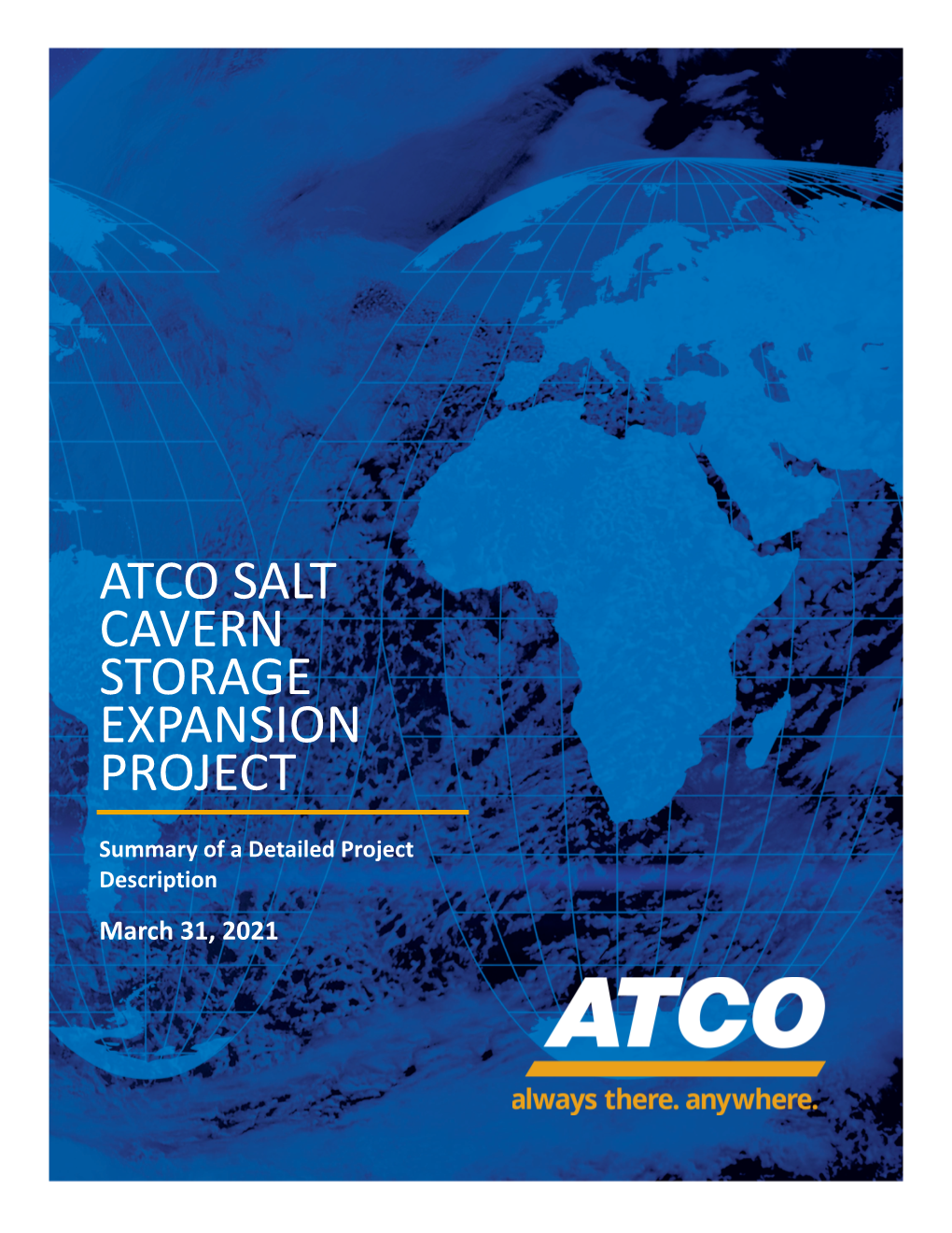 Atco Salt Cavern Storage Expansion Project