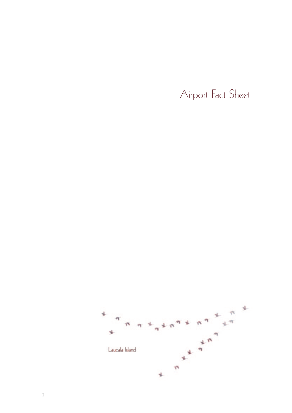 Airport Fact Sheet