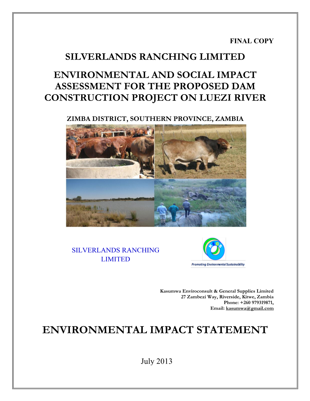 Environmental Impact Statement