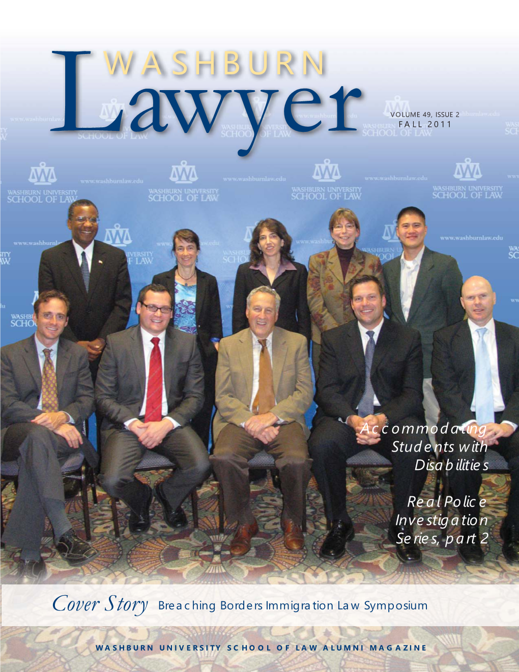 Washburn Lawyer, V. 49, No. 2 (Fall 2011)