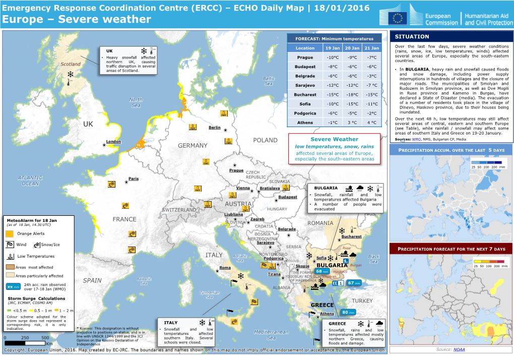 Europe – Severe Weather