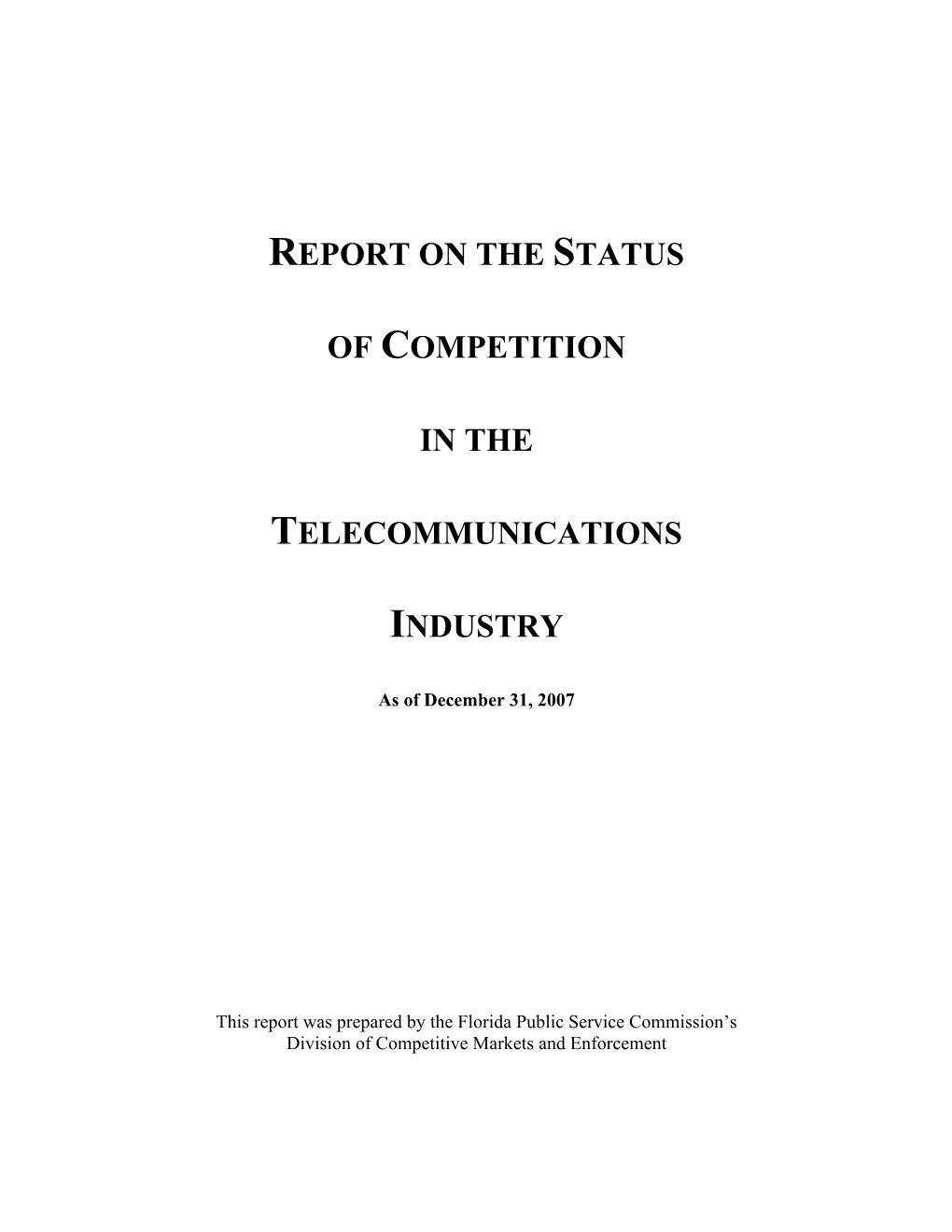 Telecommunications Industry