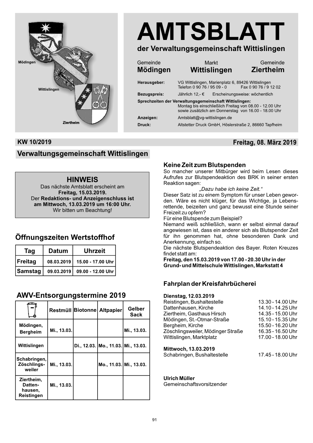Wittislingen KW 10.Cdr