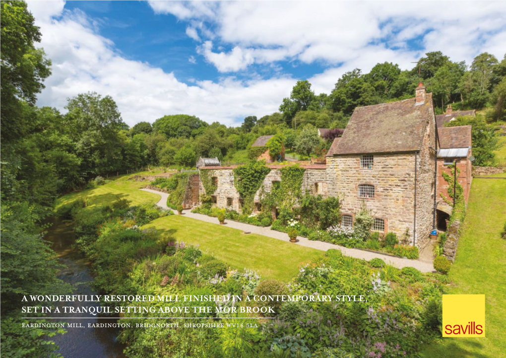 A Wonderfully Restored Mill Finished in a Contemporary