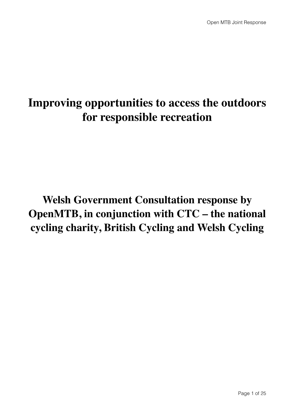 Wales Consultation Response Final Confirmed