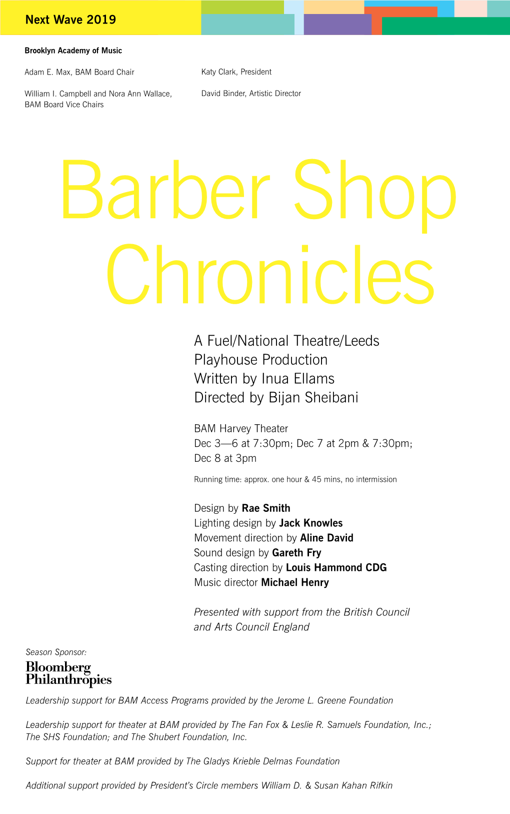 Barber Shop Chronicles a Fuel/National Theatre/Leeds Playhouse Production Written by Inua Ellams Directed by Bijan Sheibani