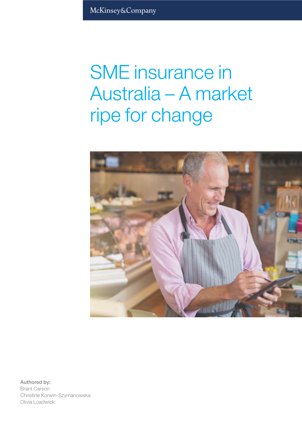 SME Insurance in Australia – a Market Ripe for Change