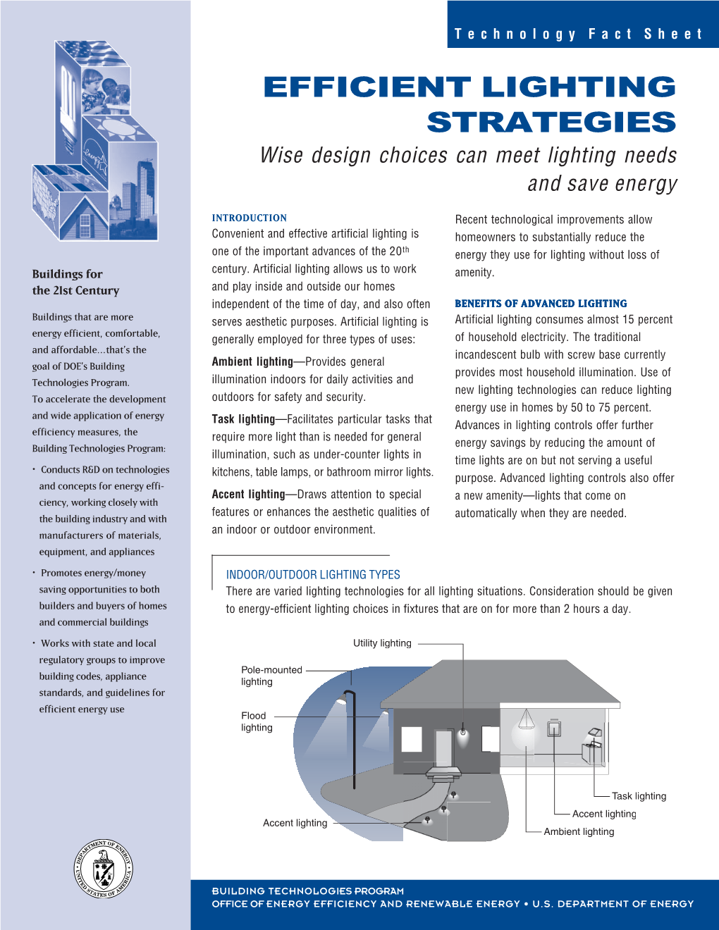 Department of Energy – Efficient Lighting Strategies