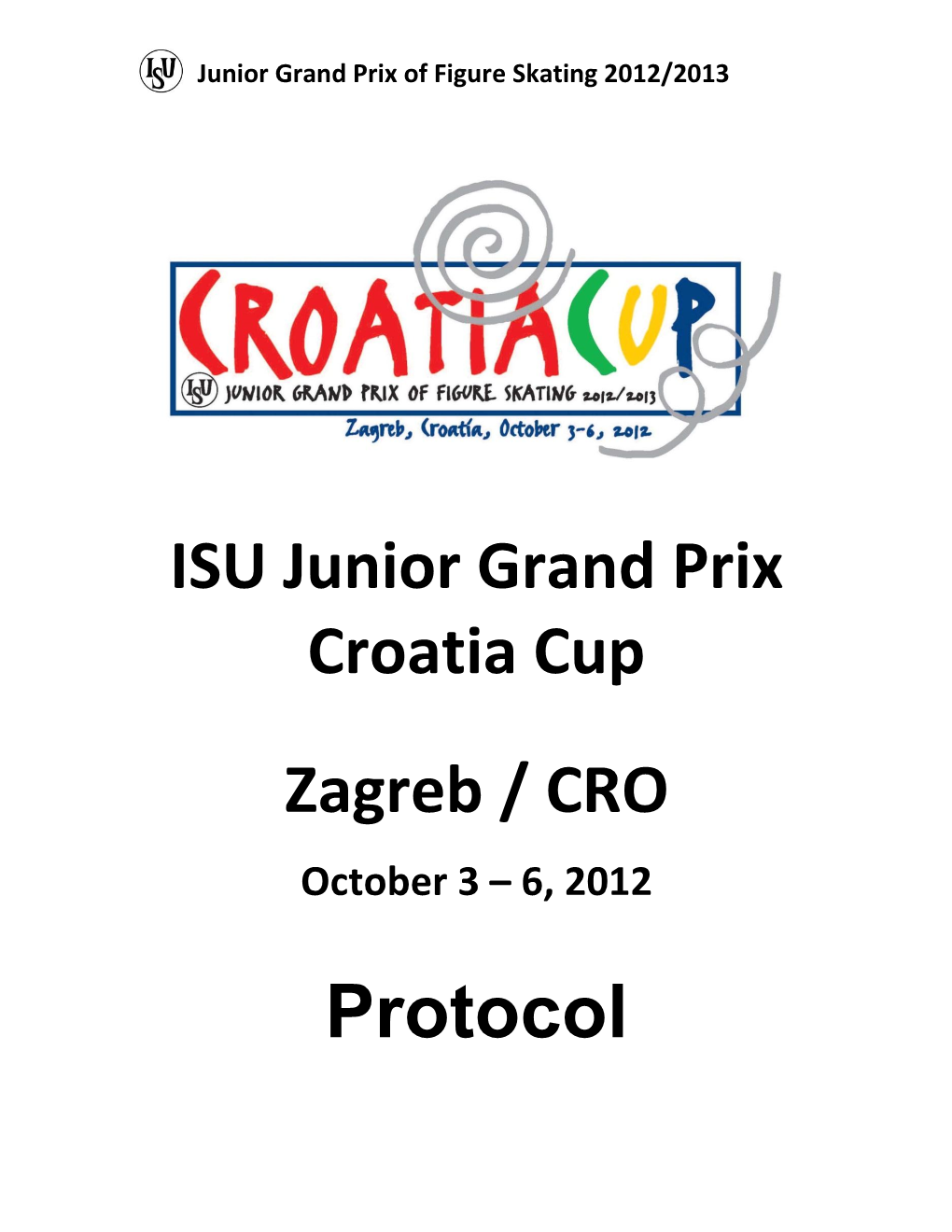 JGP Croatia Cup 2012