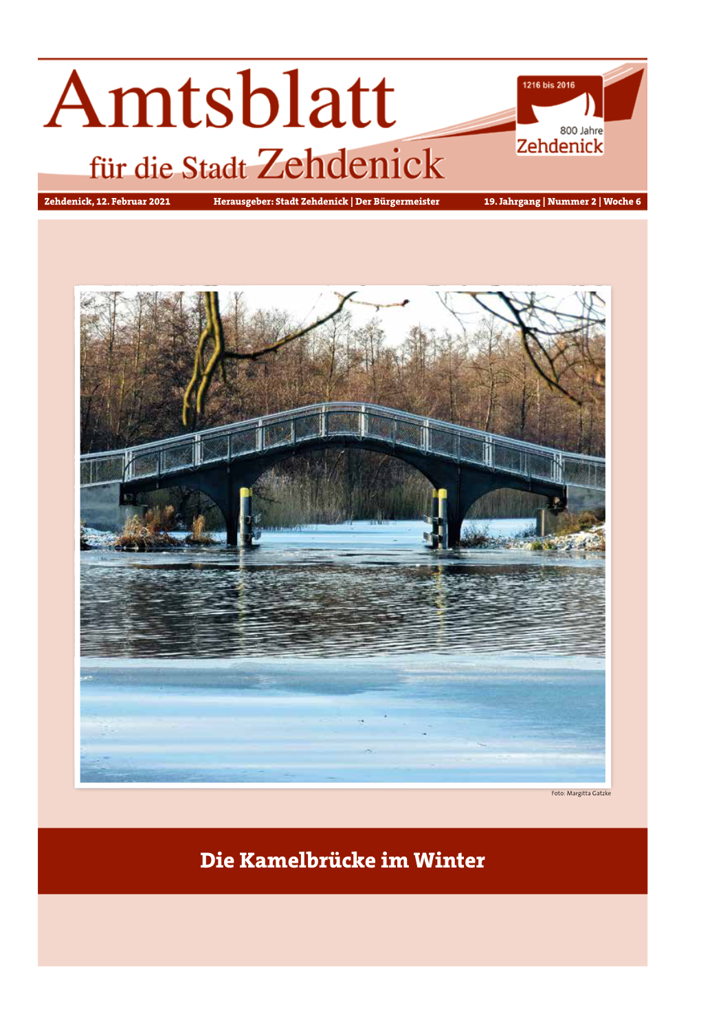 Die Kamelbrücke Im Winter | 2 | 12